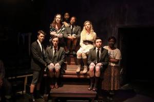 A scene from Spring Awakening.