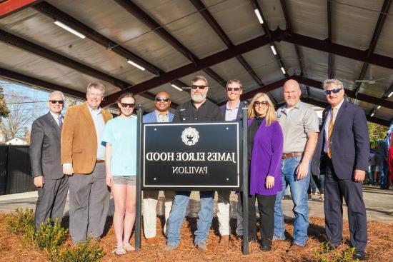 James Elroe Hood Pavilion dedication